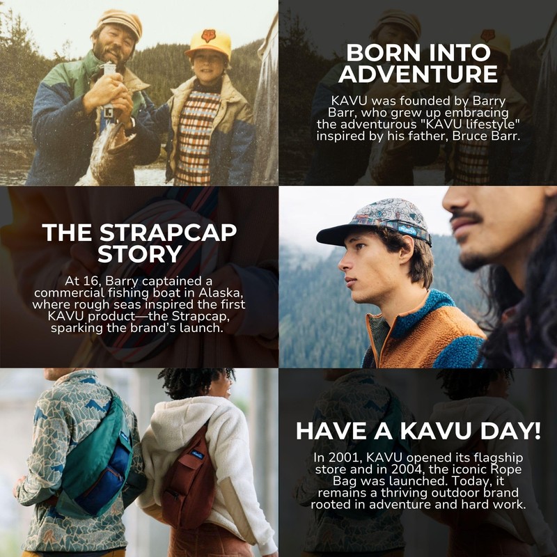 KAVU Rope Bag, Macarons, One Size