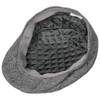 Lipodo Men's Flatcap with Checked Pattern, Lined Wool, Size 49