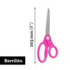 Barrilito Tijera acero inoxidable multiusos para oficina 20.32cm T8X