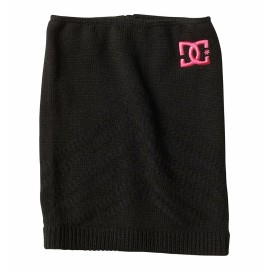 DC Shoes Womens Black Stowe Neck Tube Gaiter Scarf Skiing Snowboarding NEW w Tag