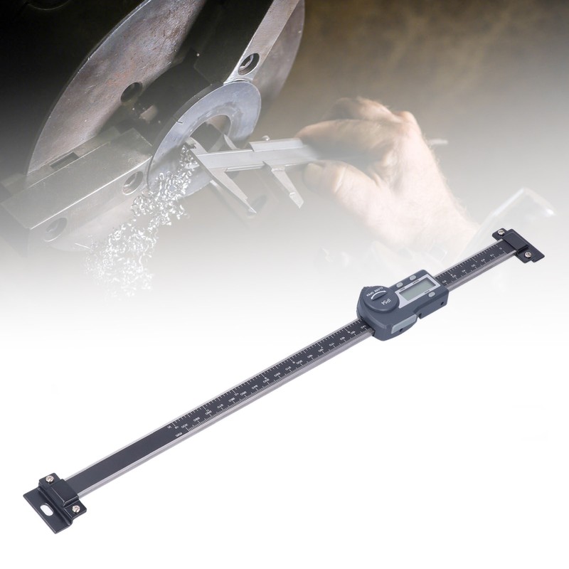 IP54 Horizontal Vernier Caliper LCD Display Digital Linear Scale Measuring