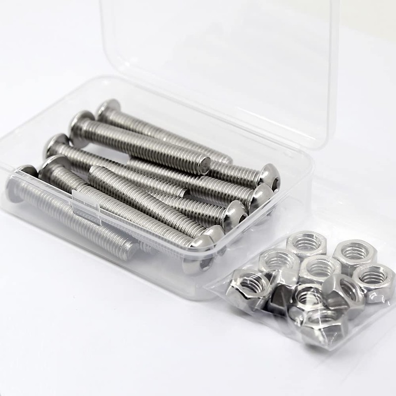 (10 sets) M8-1.25 x 40 mm Hex Socket Screws and