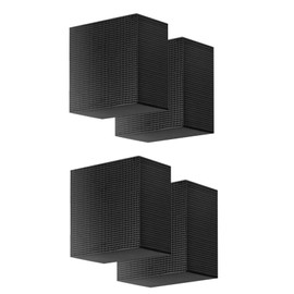 4 PCS Aquarium Cube Filter, Activated Carbon Aquarium ​for Ponds,Fish Tank,Stock Tank for Horses,4X4X2 Inch，eco Aquarium Water Purifier Cube.