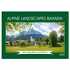 Alpine Landscapes Bavaria - Stunning Views and Places (Monthly Wall