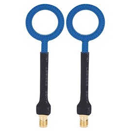 2-Piece EMC Near Field Probe Set 20 mm H-Field Probe EMC Magnetic Field Probe Antenna SMA Socket Interface 1.6 mm / 0.06 Inch
