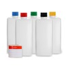 Octopus 5 x 500 ml Plastic Bottles, HDPE Plastic Bottles