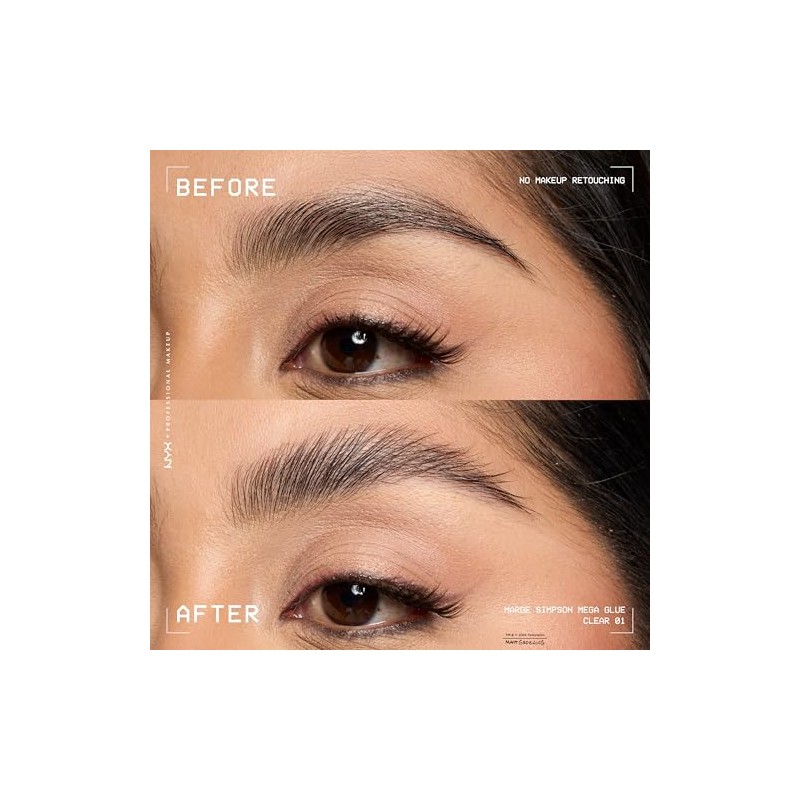 NYX PROFESSIONAL MAKEUP Mega Glue Clear (Transparente) Gel Laminador