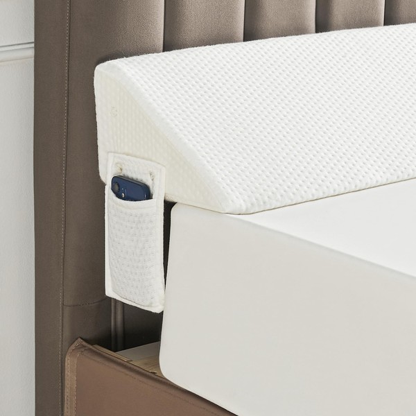 IFNOW Bed Wedge Pillow for Headboard Gap Filler(60"x6"x10") Mattress Gap