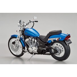 Aoshima Bunka Kyozai (AOSHIMA) 1/12 The Bike Series No. 19 Honda NC37 Steed VLS 1998 Plastic Model, Molded Color