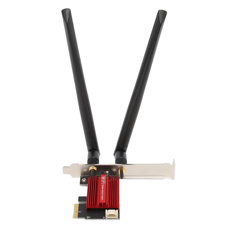 PCIe Network Card 300Mbps 2.4GHz 867Mbps 5GHz Dual Antenna BT4.2
