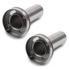 Moderno YM-250-IS 85 La Tail Inner Silencer, Stainless Steel, Set