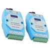 2Pcs RS485/422/232 Fiber Optic Converter Bidirectional Transimitter Receiver Modem Transmission