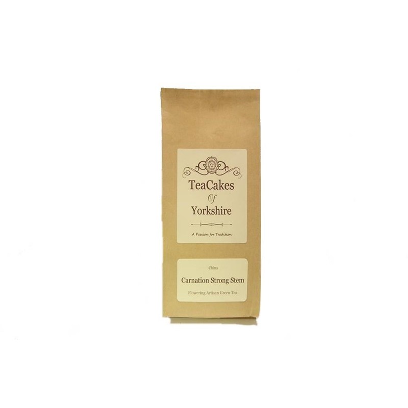 Flowering Tea Artisan Carnation Strong Stem 15 Tea Balls by
