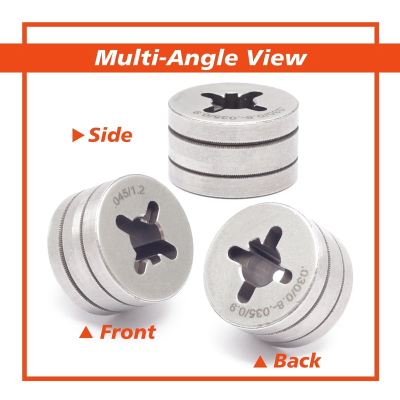 Mhrxusd 202926 Drive Roll .030-.035 and .045 Replacement for Miller