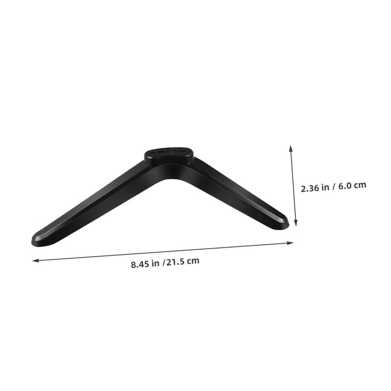 Outanaya 2sets Tv Stand Base with Screws Flat Screen Tv