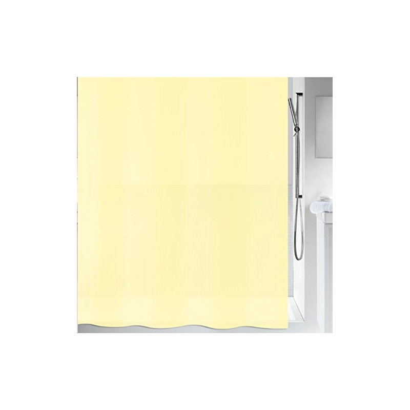 Spirella Anti-Mould Shower Curtain Organic Anti-Bacterial Washable Waterproof PEVA 180