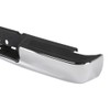 MOTORHOT Chrome Rear Step Bumper Assembly Compatible with 2003-2008 Dodge