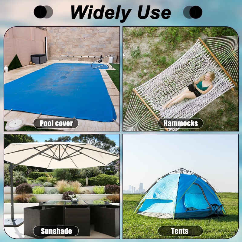25Pcs Pool Cover Spring Sleeves, Suboyica Spring Covers for Pool