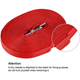 Happy Hachi Recall Lead, Braided Dog Lead, Long Rope, Nylon Webbing Recall Training Lead for Pet