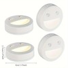 Smart LED Night Light with Motion Sensor, Round Smiley Face