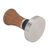 Coffee Hammer Tamping Kit Walnut Stainless Steel Tamper Distributor Set