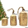 Carfar Set of 3 Rustic Style X-Large Bells Handmade Giant