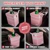 KNODEL Car Trash Can, Waterproof Car Garbage Can, Car Trash