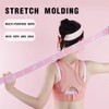 LYQNIHOB Yoga Stretching Band with 8 Loops and High Elasticity