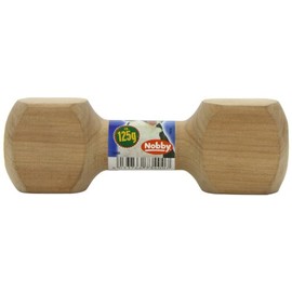 Nobby Wooden Retrieving Dumbbell, 125 g