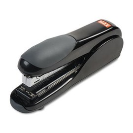 Flat-Clinch Standard Stapler, 30-Sheet Capacity, Black by MAX USA CORP. (Catalog Category: Paper, Pens & Desk Supplies / Staplers / Desktop)