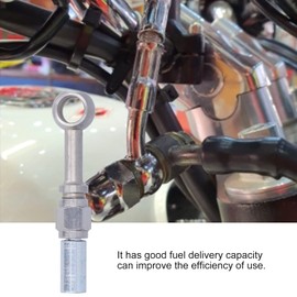 QANYEGN Brake Oil Line Banjo Fitting Hose Adapter, Stainless Steel Single Banjo Bolt Brake Fitting, Brake Line Banjo Fitting for Motorcycle