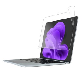 Elecom EFWMBA1322FLTG Screen Protector for MacBook Air 13.6" M4 2025/M3 2024/M2 2022 Model Anti-Bacterial Anti-Fingerprint Glossy Screen Protector