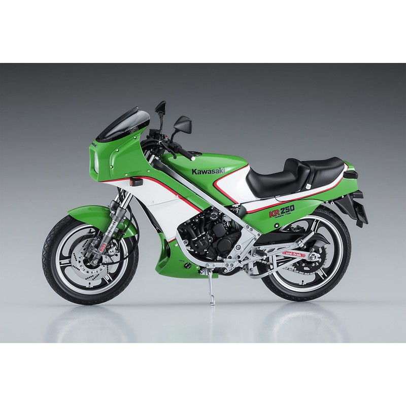 Hasegawa BK12 1/12 Motorcycle Series Kawasaki KR250 (KR250A) Plastic Model