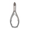 Precision Cut Chiropodist Toenail Clippers - Heavy-Duty Concaved Blades for