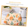 FOMIYES 3Sheets Beeswax Food Wraps Organic Reusable Wax Cloths for