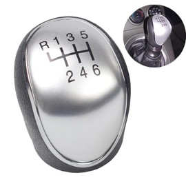 Kakulkomen for- H-y-un-dai- IX35 2012-2016-Car Gear Shift Knob Stick Ball Head Change Lever Knob (6 Speed Gear- Silver Cover)