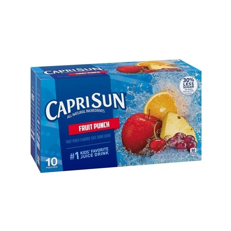 Capri Sun Bebida Capri Sun Fruit Punch 10 Pack