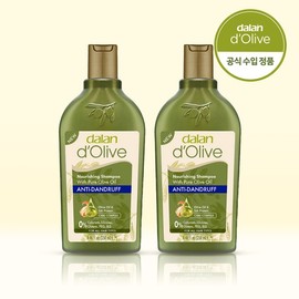 Dalan Olive Shampoo Dandruff Care Scalp Cooling Refreshing Feel 250ml 2 Bottles / 달란 올리브샴푸 비듬케어 두피쿨링 상쾌한사용감 250ml 2개