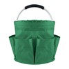 17L Garden Tool Storage Basket for Gardening - Foldable 6-Pocket