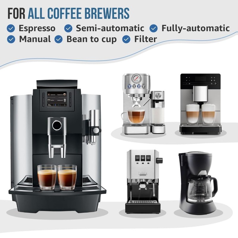 Coffee Machine Cleaner Tablets. 10 x 0.05 oz. Used Every