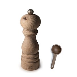 Peugeot Paris Nature 7 inch Salt Mill - With Wooden Spice Scoop