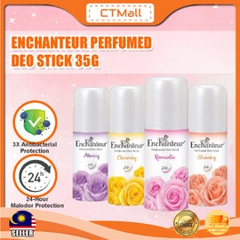 ENCHANTEUR Perfumed Deo Stick 35g Charming Romantic Alluring Stunning