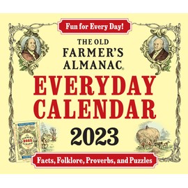 The Old Farmer's Almanac 2023 Everyday Calendar