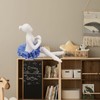 Ballerina Statue Beautiful Relaxed Mood Delicate Ceramic Ballet Dancer Figurine