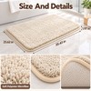 50cm x 80cm Water Absorbent Non-Slip Bathroom Mat – Thick