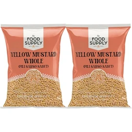 Yellow Mustard Whole 2x100g - Finest Premium Quality | 100% All Natural | No additives or preservatives