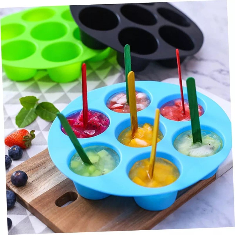 Luxury 2 Molde Flexible Silicon Cupcake Muffin Hornear Reposteria