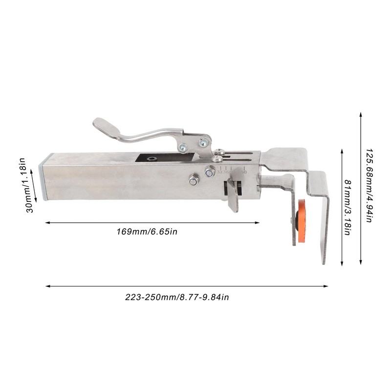 Drawer Front Installation Clamp, Adjustable Drawer Fixing Clamp, Stainless Steel