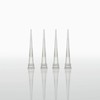 Puntas de pipeta universales de 10 ul, color blanco transparente,