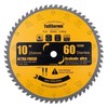 10 Inch Thin Kerf Fine Finish Crosscut Table Saw Blades,